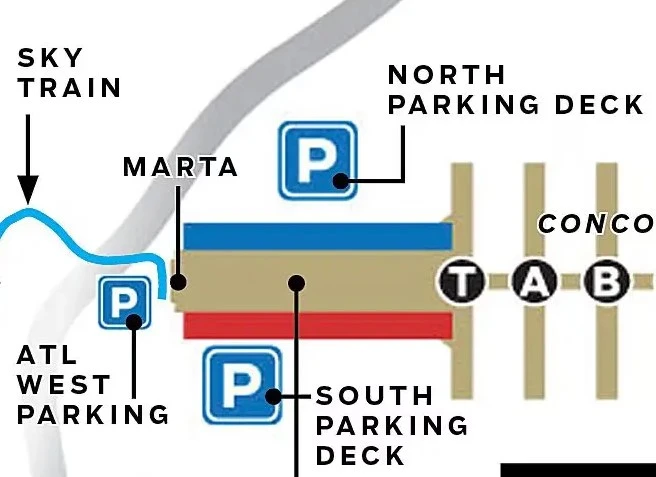 DEN Airport Domestic Terminal Map